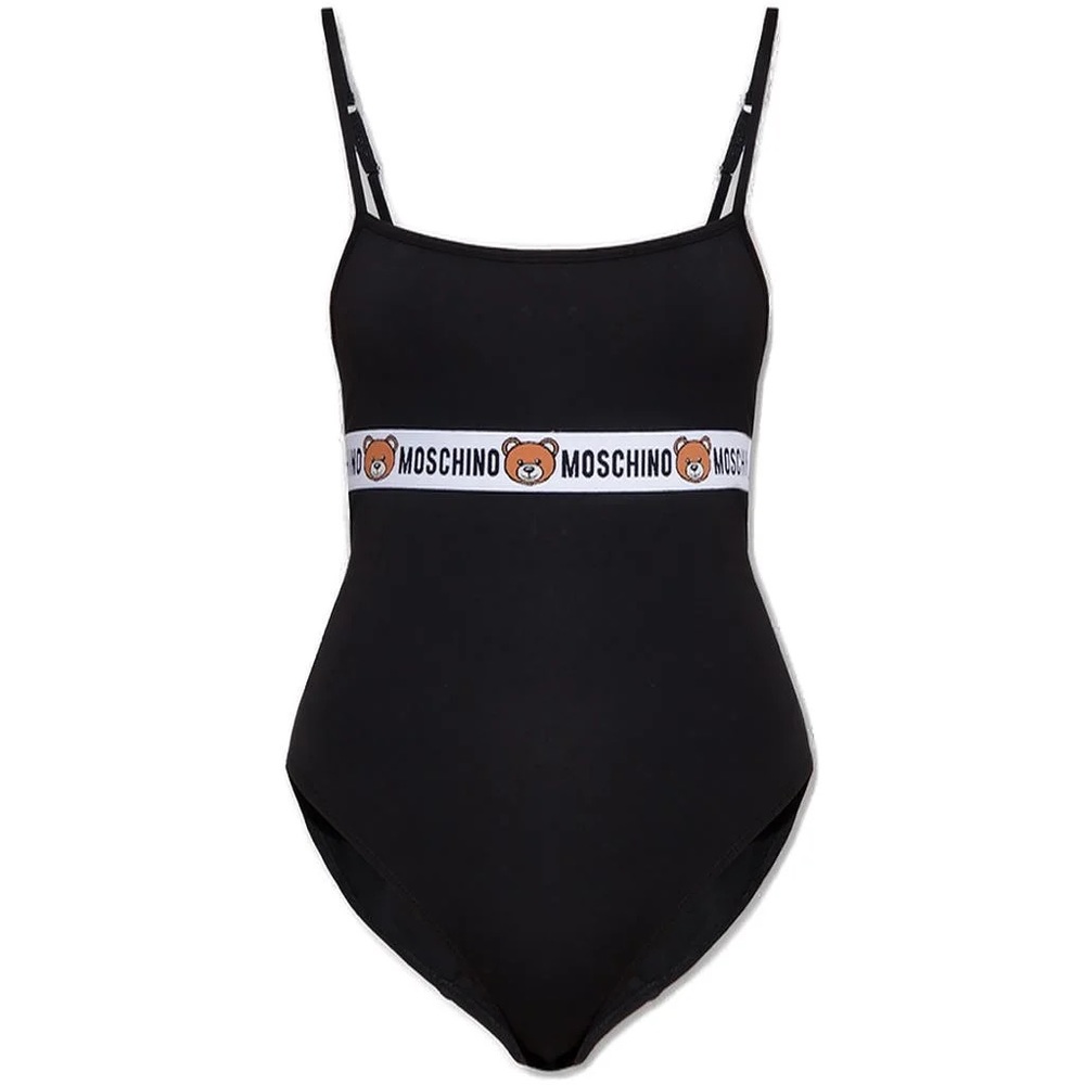 Womens black size L Moschino bodysuit